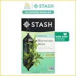 Stash Green Tea, Moroccan Mint - 20 tea bags, 0.9 oz