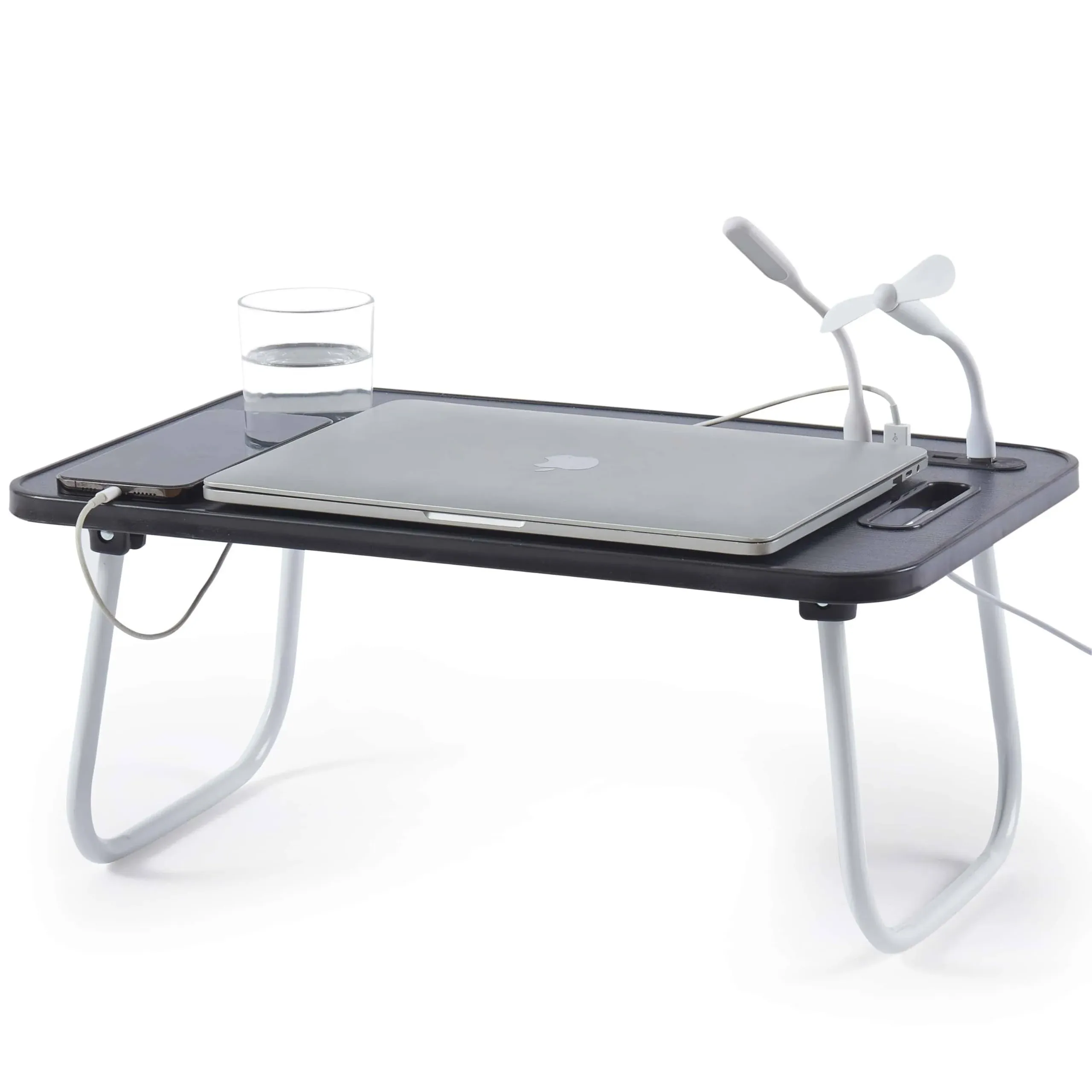 Nestl Lap Desk for Laptop - Foldable Laptop Desk for Bed and Couch, Portable and