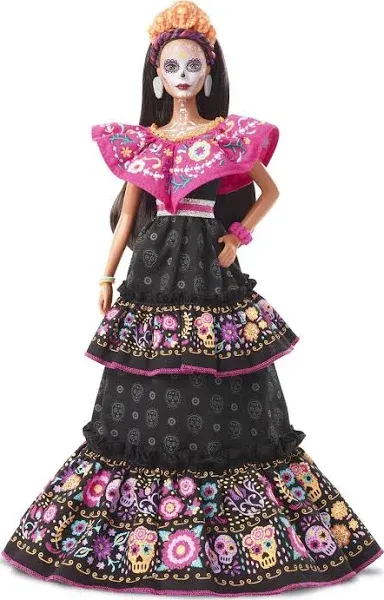 Barbie Dia De Los Muertos 2022 Day of The Dead Doll In stock