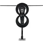 Antennas Direct - ClearStream 2MAX Indoor/Outdoor HDTV Antenna - Black