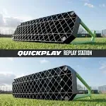 QUICKPLAY Replay Station Soccer Rebounder with Dual Texture and Adjustable Angle