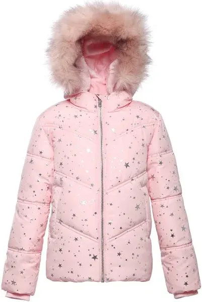 Rokka&Rolla Girls' Heavy Winter Puffer Jacket Bubble Coat