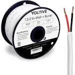 Voltive 12/2 In-Wall & Direct Burial Speaker Wire