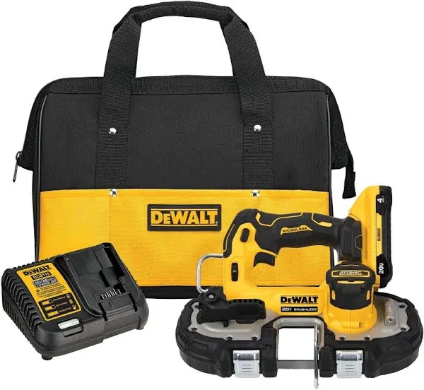 DeWalt Atomic 20V Max 1-3/4" Compact Bandsaw Kit