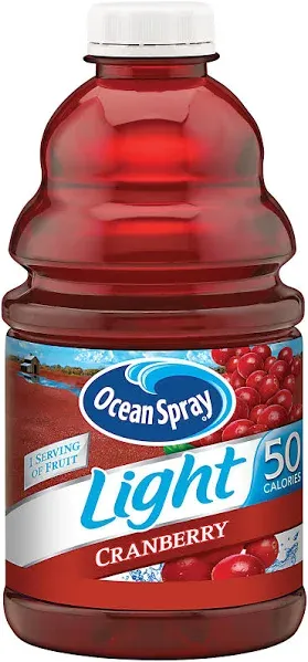 Ocean Spray 100% Juice Cranberry - 6 CT | The Loaded Kitchen Anna