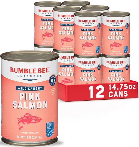 Bumble Bee Salmon, Pink