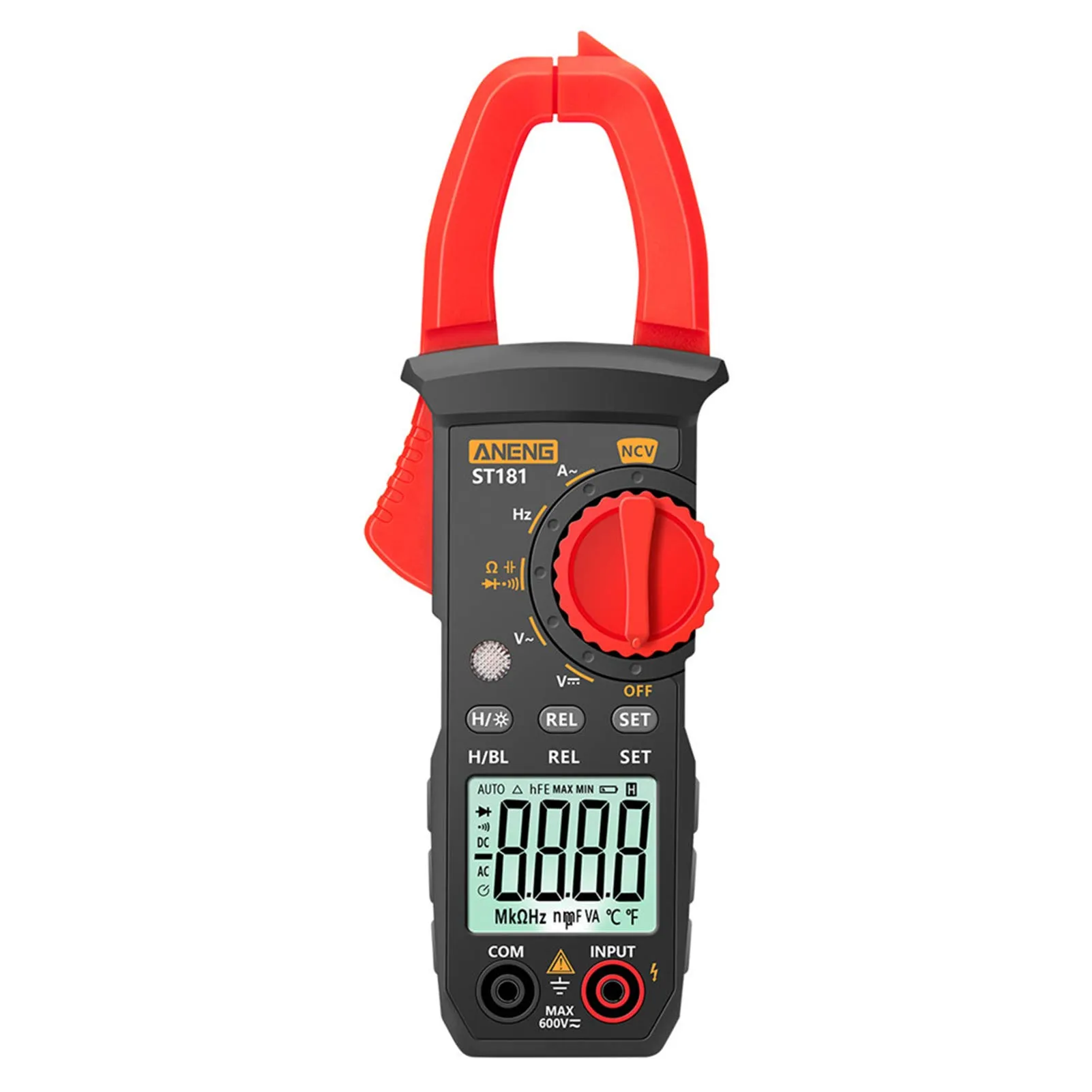 ANENG- ST181 Clamp Meter| DC/AC Current 4000 Counts Ohm Test -