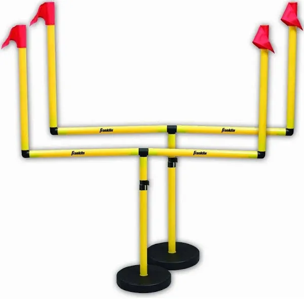 Franklin Sports 2 Goal Adjustable Football Post Set