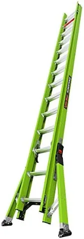 Little Giant HyperLite SumoStance Fiberglass Extension Ladder