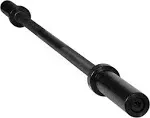 Cap Barbell 5-Foot Solid Olympic Bar, Black (2-Inch) (OBIS-60B)