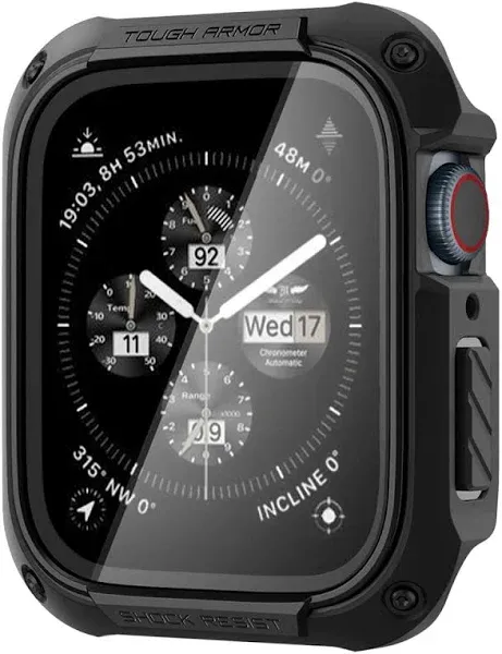 Spigen Tough Armor Apple Watch 4/5/6/7/8/9/SE 44/45mm Black