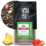 Tiesta Tea Fruity Paradise Loose Leaf Strawberry Pineapple Green Tea