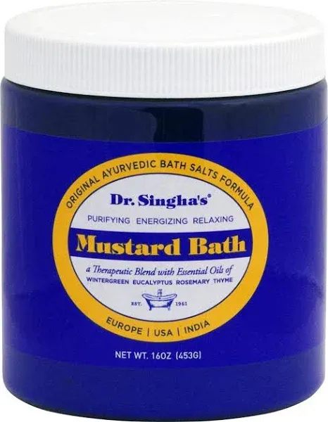 Mustard Bath  16 Oz By Dr. Singhas Mustard Bath