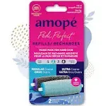 Amope Pedi Perfect Foot File Refills, Ultra/Regular Coarse - 2 refills