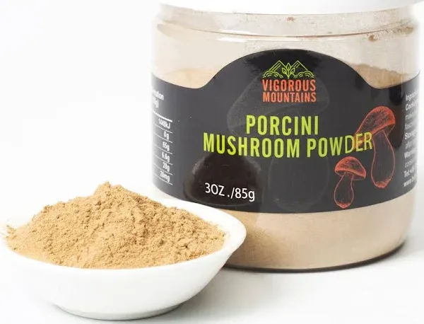 Vigorous Mountains Dried Porcini Mushrooms Powder