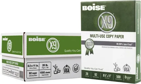 Boise X-9 Multi-Use Copy Paper