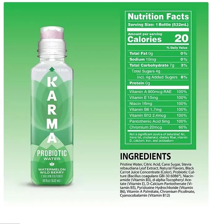 Karma Culture Karma Probiotic Water Variety Pack