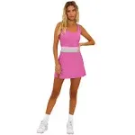 Beach Riot Remi Tennis Dress | XS | Blossom Colorblock | Polyester