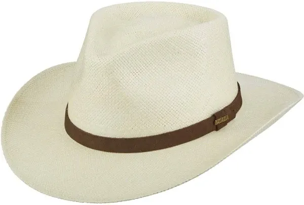 Scala Panama Outback Albuquerque Natural Men's Hat