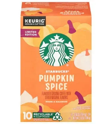 Starbucks Pumpkin Spice Coffee K-Cups