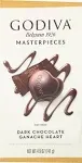 Godiva Dark Chocolate, Masterpieces, Ganache Heart - 4.9 oz