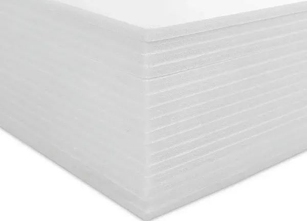 16 Pack White Foam Boards 11.7x16.5in White Foam Core Boards Baking Board Mat...