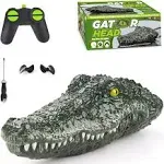 Doohickey Remote Control Alligator Head Boat for Kids and Adults, Simulates the 