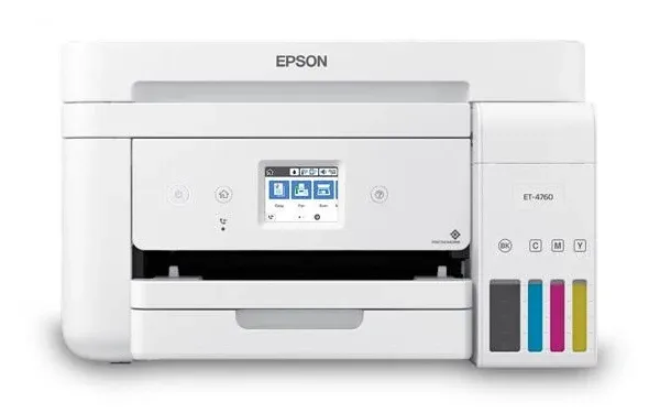 EPSON ECO TANK ET-4760  PRINTER CONVERTED SUBLIMATION READY- TANK 75%+SET OF INK