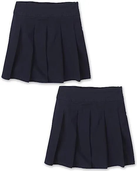 Lot of 2 The Children&#x27;s Place Uniform Pleated Skorts