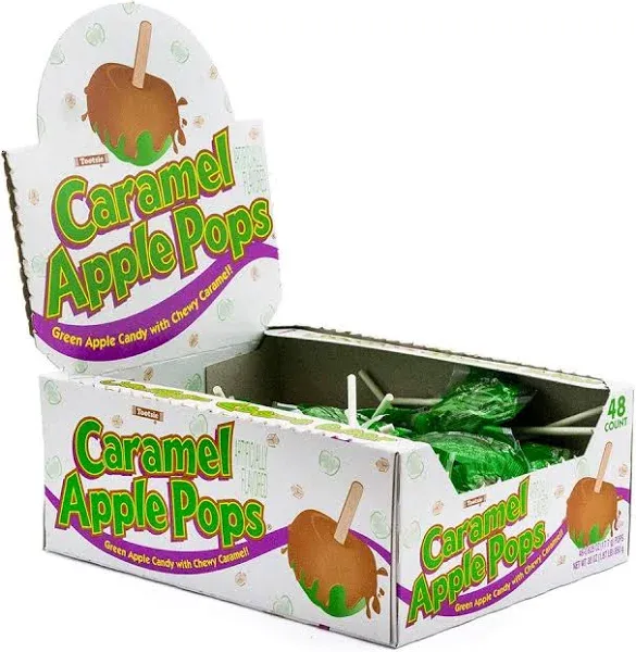 Caramel Apple Pops Tootsie