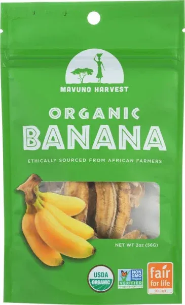 Mavuno Harvest Organic Dried Banana