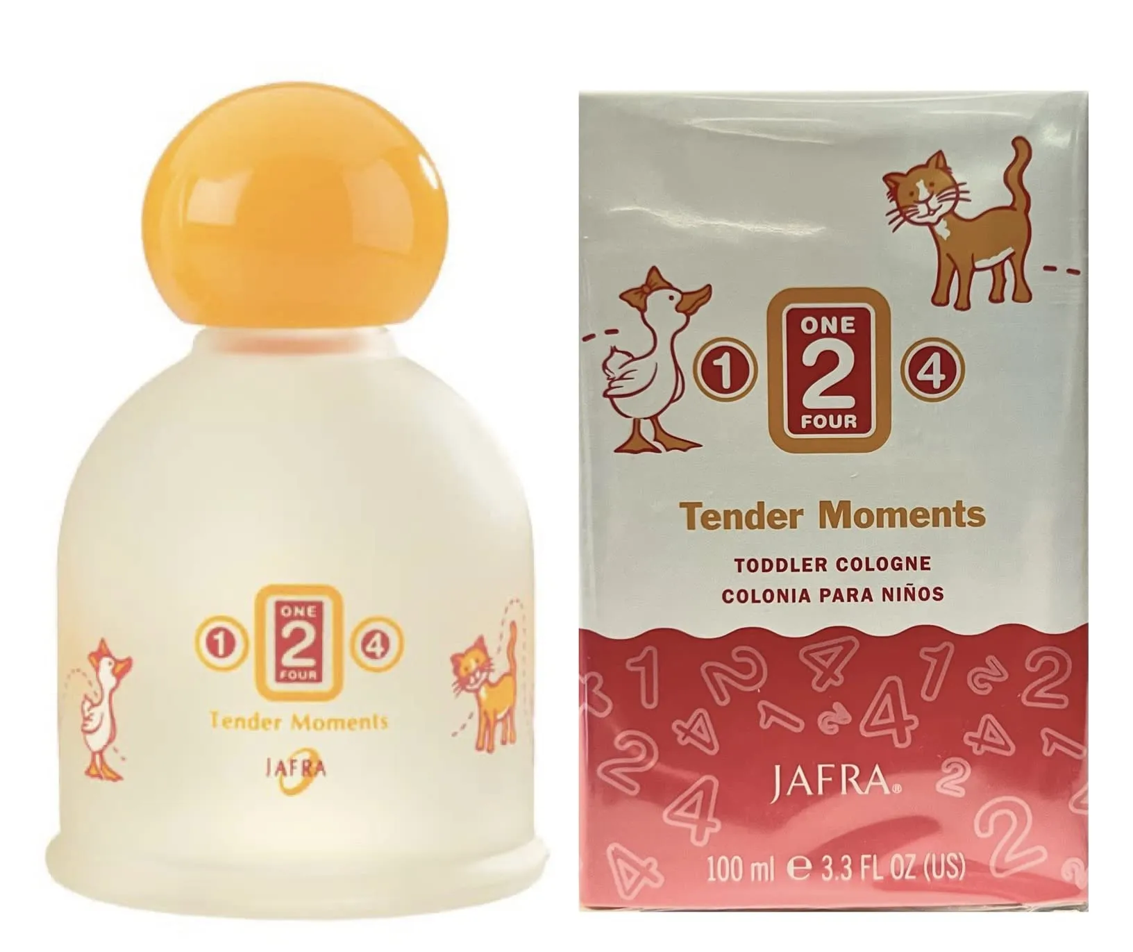 Jafra Tender Moments Toddler 1-2-4  Cologne  New in  Box Sealed