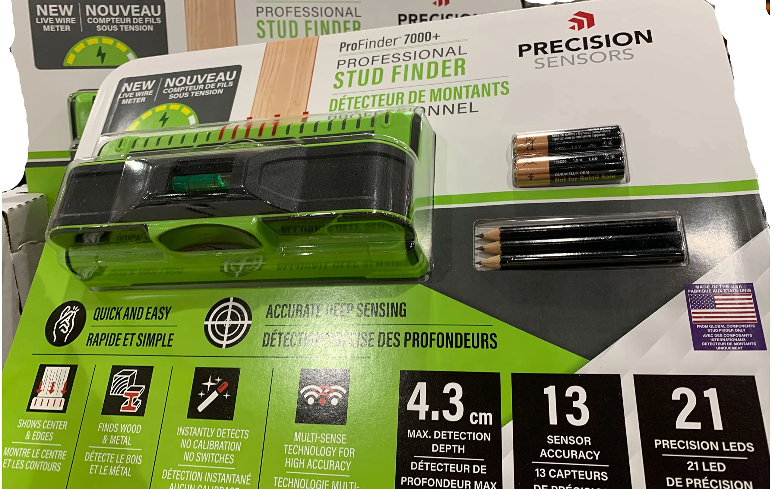 Precision ProFinder 7000+ Professional Stud Finder