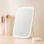 NEZZOE Makeup Mirror Touch Screen Vanity Mirror with LED Brightness Adjustable Portable USB Rechargeable