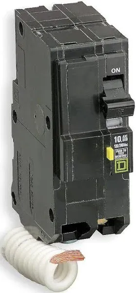 SQUARE D QO220GFI  2 POLE 20 AMP GROUND-FAULT  CIRCUIT BREAKER