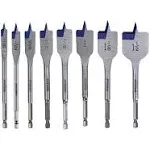 Irwin - IWAX128PC - Speedbor 8-Piece Spade Bit Set