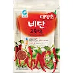 Chung Jung One O’Food Gochugaru 1.1lb, Premium Korean Bidan Red Chili Pepper Powder Gochugaru, Fine, 1.1 Pound, Pack of 1