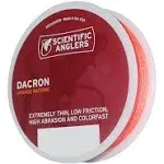 Scientific Anglers Dacron Fly Line Backing, Orange