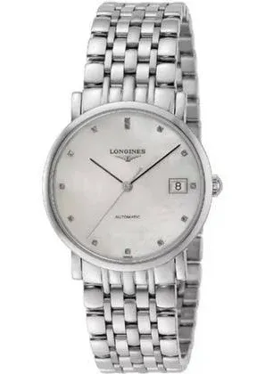 Longines Elegant Automatic White Dial Ladies Watch L48094126