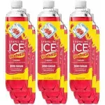 Starburst Sparkle: 9-Pack Variety of Sparkling Ice Water - 17oz Flavors with Bonus, Rich in Antioxidants & Vitamins (9, cherry)