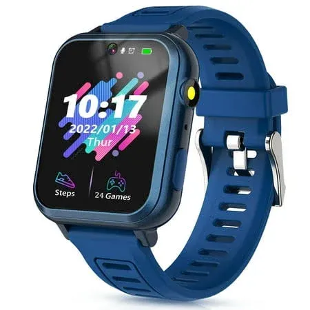 Smart Watch for Kids, Kids Smart Watch with Multifunctions 24 Puzzle-Games Camer