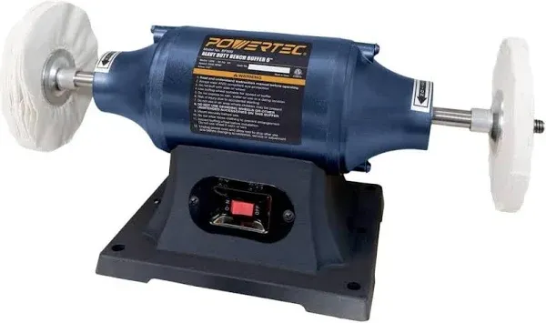 POWERTEC BF600 Heavy Duty Bench Buffer