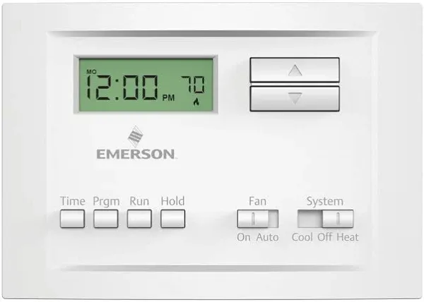 Emerson P150 Single Stage 5-2 Day Programmable Thermostat