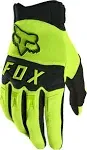 Fox Racing Dirtpaw Gloves (Fluorescent Yellow, Small)