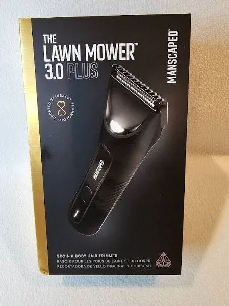 The Lawn Mower 3.0 PLUS Groin &amp; Body Hair Trimmer – Skin Safe Blade