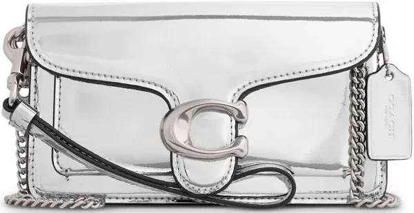 COACH Tabby Metallic Wristlet