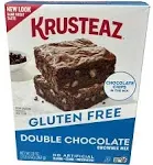 Krusteaz Brownie Mix, Gluten Free, Double Chocolate - 20 oz