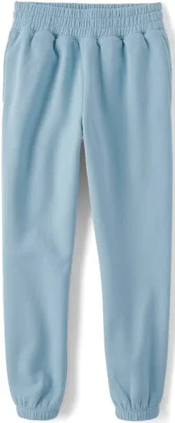 Girls Fleece Jogger Pants - Blue