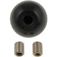 Dorman Help 76933 Universal Round Gear Shift Knob w/ 4 Adapter Sizes