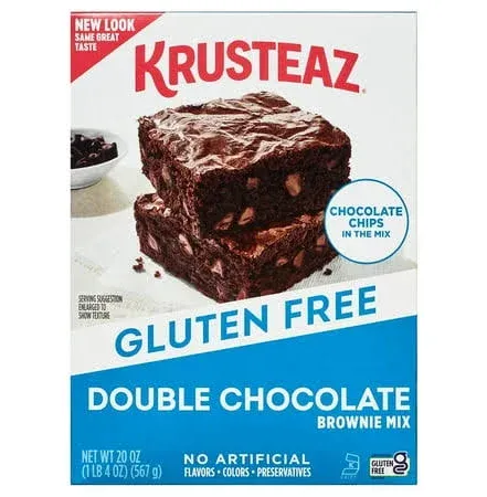 Krusteaz Brownie Mix Double Chocolate Gluten Free